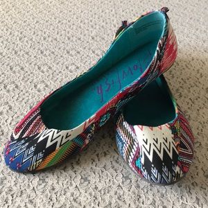 ❗️SOLD❗️Colorful Ballet Flats